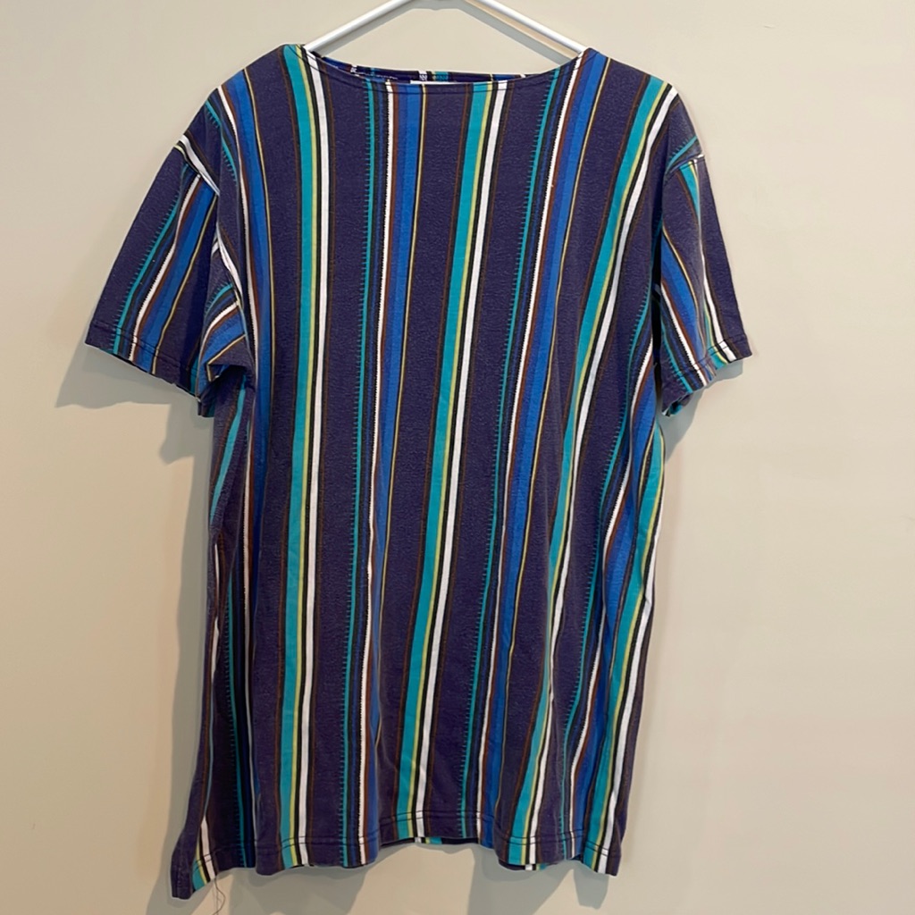 Vintage Style New York Striped Top